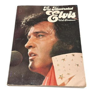 Vintage 1977 The Illustrated Elvis W.A. Harbinson Grosset & Dunlap PB Music Bio